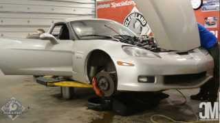 Dismantling a 2007 Corvette C6 Z06 with an LS7 engine [upl. by Allyce]