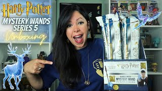 HARRY POTTER MYSTERY WANDS UNBOXING  Series 5  Patronus Series  HARRY POTTER HAUL [upl. by Rolecnahc170]