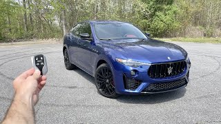 NEW Maserati Levante GranSport Start Up Exhuast Test Drive Walkaround POV and Review [upl. by Zzaj]