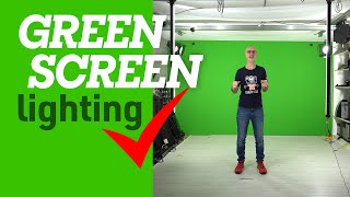 Best Green Screen Lighting  HOW TO [upl. by Malas]