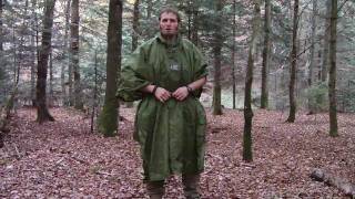 Gear Review Exped Poncho Liner Chaps  Part 123 Poncho [upl. by Yartnoed]