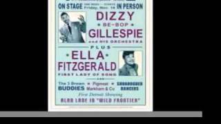 Ella Fitzgerald Dizzy Gillespie quotLover Manquot Live Remastered 1947 Billie Holiday [upl. by Byron]