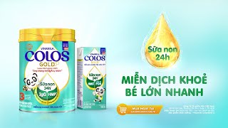 VINAMILK COLOSGOLD – MIỄN DỊCH KHỎE BÉ LỚN NHANH [upl. by Thilde]