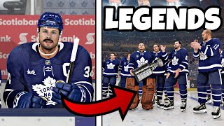 Every Year The Toronto Maple Leafs Lose I Add 1 LEGEND To The Team [upl. by Nilatak]