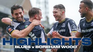 HIGHLIGHTS  Southend United 42 Boreham Wood [upl. by Meri195]