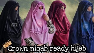 Crown niqabCrown niqab Ready hijab tutorial Purpose of hijab২মিনিটে নিকাব সহ হিজাবZakiyas world [upl. by Chin344]