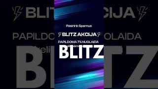 Pasirink Sparnus BLITZ akcija [upl. by Aminta]