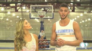 Nina Agdal amp Chandler Parsons in quotDunks for Donationquot [upl. by Raffarty]