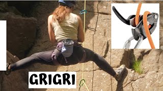 Grigri how you rappell off a cliff [upl. by Bronny206]