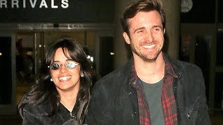 Camila Cabello And Boyfriend Matthew Hissey Look So In Love At LAX [upl. by Hsekar]