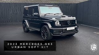 MercedesBenz G63 with full Urban soft kit styling GWagon G63 [upl. by Etteuqaj]