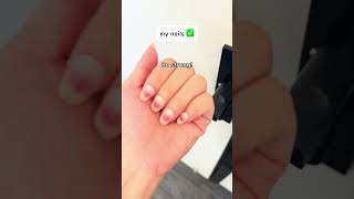 Different tests for fake nailsellievincynails pressons [upl. by Couture]