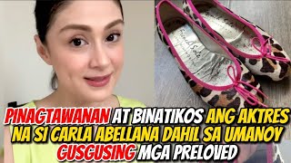 Pinagtawanan at binatikos si Carla Abellana dahil sa mga gusgusin umanon nyang preloved online [upl. by Eckhardt727]