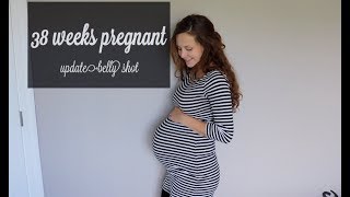 38 WEEKS PREGNANT Early Labor False Labor  Progression [upl. by Eloc]