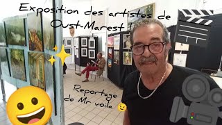 exposition artiste peintre amp sculpteur de OustMarest [upl. by Nylissej]