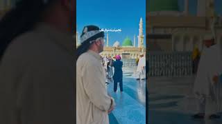 Ao madine chale explore umrah youtubeshorts love madina live [upl. by Micaela]