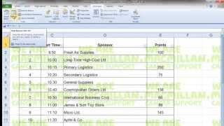 Viewing Excel Worksheets In Presentations [upl. by Leeanne57]