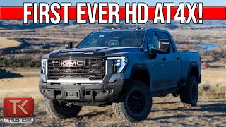 2024 GMC Sierra 2500 AT4X Standard VS AEV Bison Is Bumpers And Skid Plates Worth 10000 [upl. by Nner520]