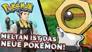 Neues Pokemon Meltan von Lets GO Evoli und Pikachu vorgestellt 2018 [upl. by Stryker]