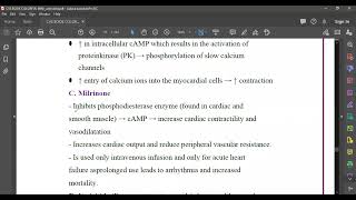 L61 Pharma milrinone dopamine dobutamine nesiritide [upl. by Latimer715]