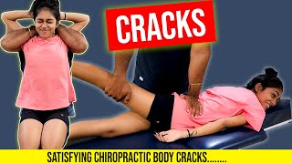 Chiropractic Cracks The Ultimate Satisfaction in Healing cracks chiropractic backpain neckpain [upl. by Ulrikaumeko]