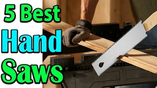 TOP 5 Best Hand Saws Review 2024 [upl. by Akkina]