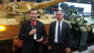 FNSS IDEF2023’te KAPLAN Hafif Tankı sergiledi [upl. by Olraced]