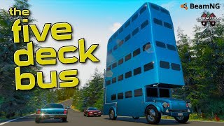 Building a Stupidly Tall Bus  Automation  BeamNG [upl. by Welton975]