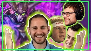 quotIMAGINE LOSING THIS GAMEquot  Zalae ft Purple Gallon Amnesiac  Hearthstone [upl. by Nnahtebazile826]