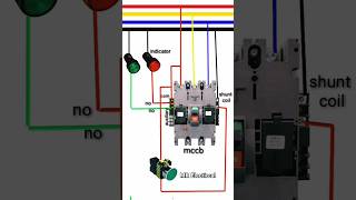 Mccb circuit breaker  mccb  mccb circuit breaker connection  mccb connection  mccb switch [upl. by Ainuj]