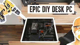 How to make a desk PC for adults DIY desk PC [upl. by Gessner572]