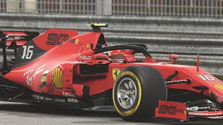 F1 2019 Scuderia Ferrari Mission Winnow SF90  Bahrain Circuit with Charles Leclerc • 25 Race [upl. by Lenox]