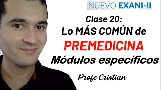 Clase 20 Las preguntas de PREMEDICINA más comunes  Exani II 2024 [upl. by Saimerej]