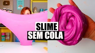 3 DIY  SLIME SEM COLA E SEM ATIVADOR BoraTestar [upl. by Etteniotna]