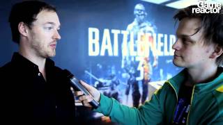 Battlefield 3 singleplayer interview STHLM [upl. by Orravan84]