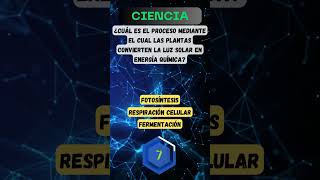 Preguntas de Ciencia Pon a Prueba Tu Conocimiento Científico Pregunta 4 TRIVIA QUIZ [upl. by Cilo]