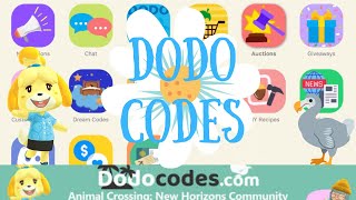 How to use the Dodo Code website  Animal Crossing New Horizons [upl. by Gorrono805]