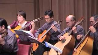 Espana Cani エスパニア・カーニ・・ classical guitar Ensemble quot Harmonicsquot [upl. by Folger761]