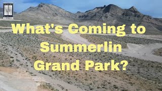 Summerlin Las Vegas Grand Park Drone Overview Part 1 [upl. by Riebling889]