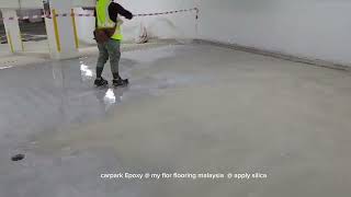 myflorexpress flooring flooringmalaysia epoxy carparkepoxy cimentech my flor flooring malaysia [upl. by Web]