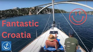 Sibernik nach Skradin  Yachtcharter Kroatien  Nautic Markt TV [upl. by Bellina]