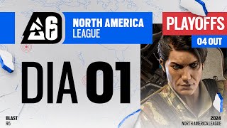 LIGA NORTEAMERICANA  2° TURNO  DIA 1  PLAYOFFS  NORTH AMERICA LEAGUE [upl. by Gelhar]