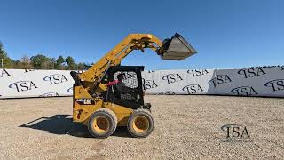 39307  2016 Cat 242D XPS Skid Steer Will Be Sold At Auction [upl. by Ardnohs]