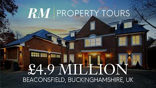 Inside £49M Burley House in Beaconsfield Buckinghamshire  Residential Market Property Tour [upl. by Oleusnoc789]