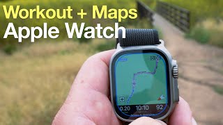 Workoutdoors App Navigation amp Hiking  How To for Apple Watch [upl. by Ainit759]