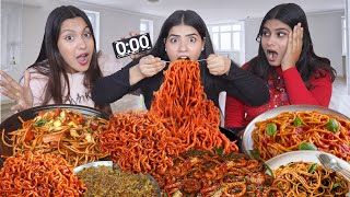 Spiciest Korean Maggi and 3x Spicy Korean Ramen Noodles Eating Challenge  Spicy Food Challenge [upl. by Cardon]