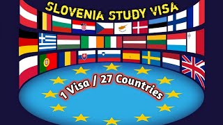 Slovenia Study Visa  High Visa Ratio Country in Europe  Complete Information and Process [upl. by Niret368]