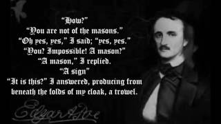 The Cask of Amontillado with subtitles  Edgar Allan Poe Read by Christopher Lee [upl. by Luba]