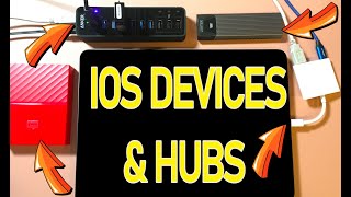 Use Multiple USB Devices on IPHONE amp IPAD with USB HUBS [upl. by Dwane]