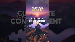 Contentment in Christ daily bible devotional verseoftheday motivation devotions bibleverse [upl. by Fantasia]